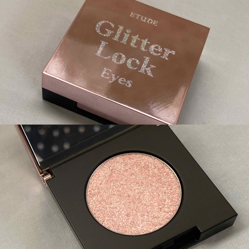 グリッターロックアイズ/ETUDE/単色アイシャドウを使ったクチコミ（2枚目）