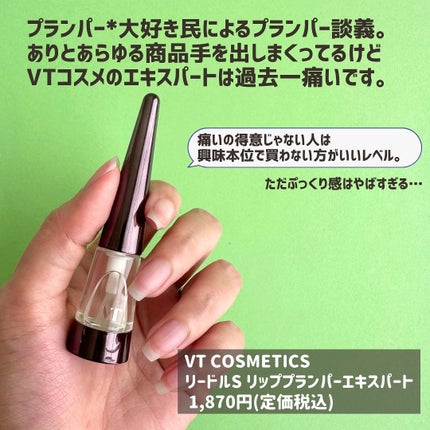 リードルS リッププランパーエキスパート/VT/リッププランパーを使ったクチコミ(2枚目)