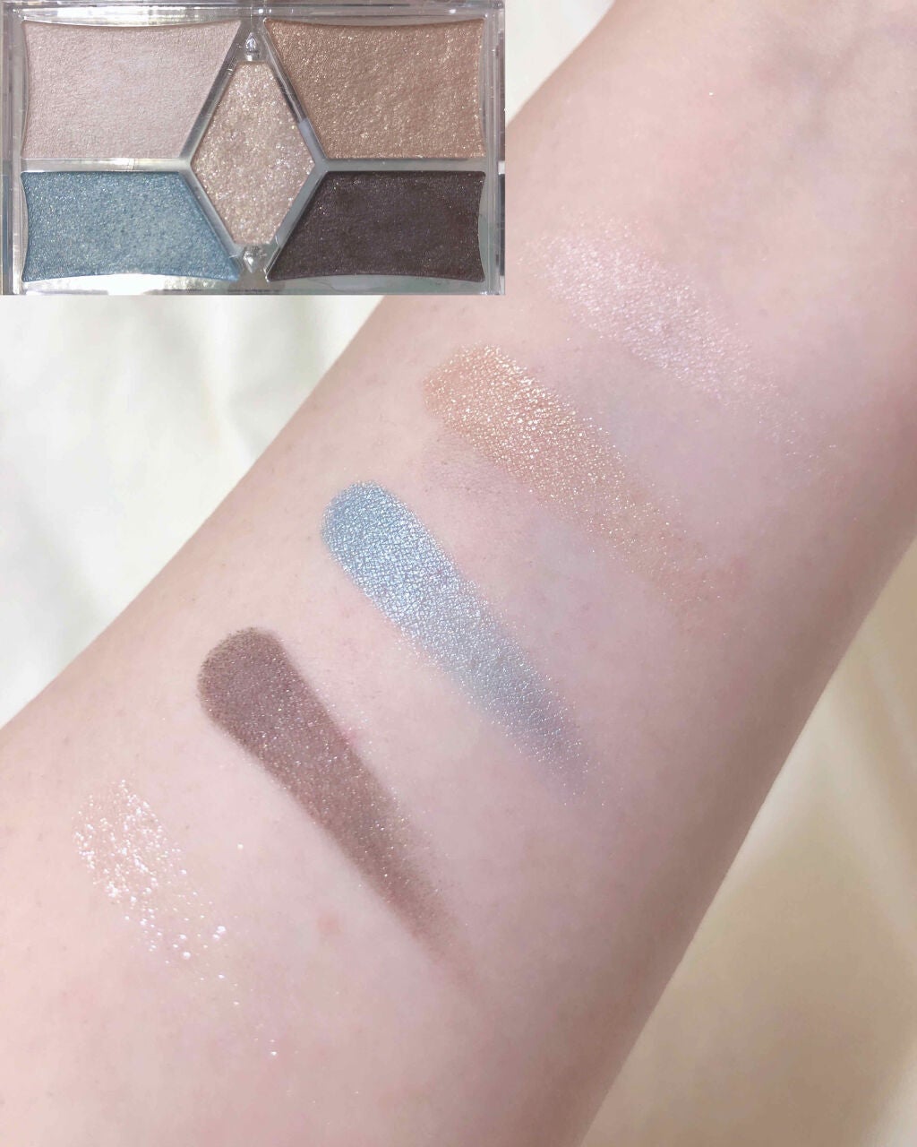 【旧品】パーフェクトスタイリストアイズ/キャンメイク/アイシャドウパレットを使ったクチコミ(4枚目)