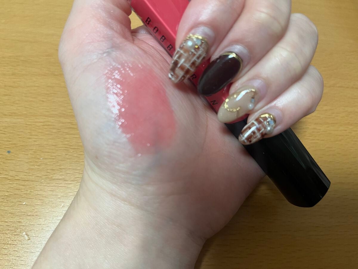 クラッシュドオイル インフューズド グロス/BOBBI BROWN/リップグロスを使ったクチコミ(3枚目)