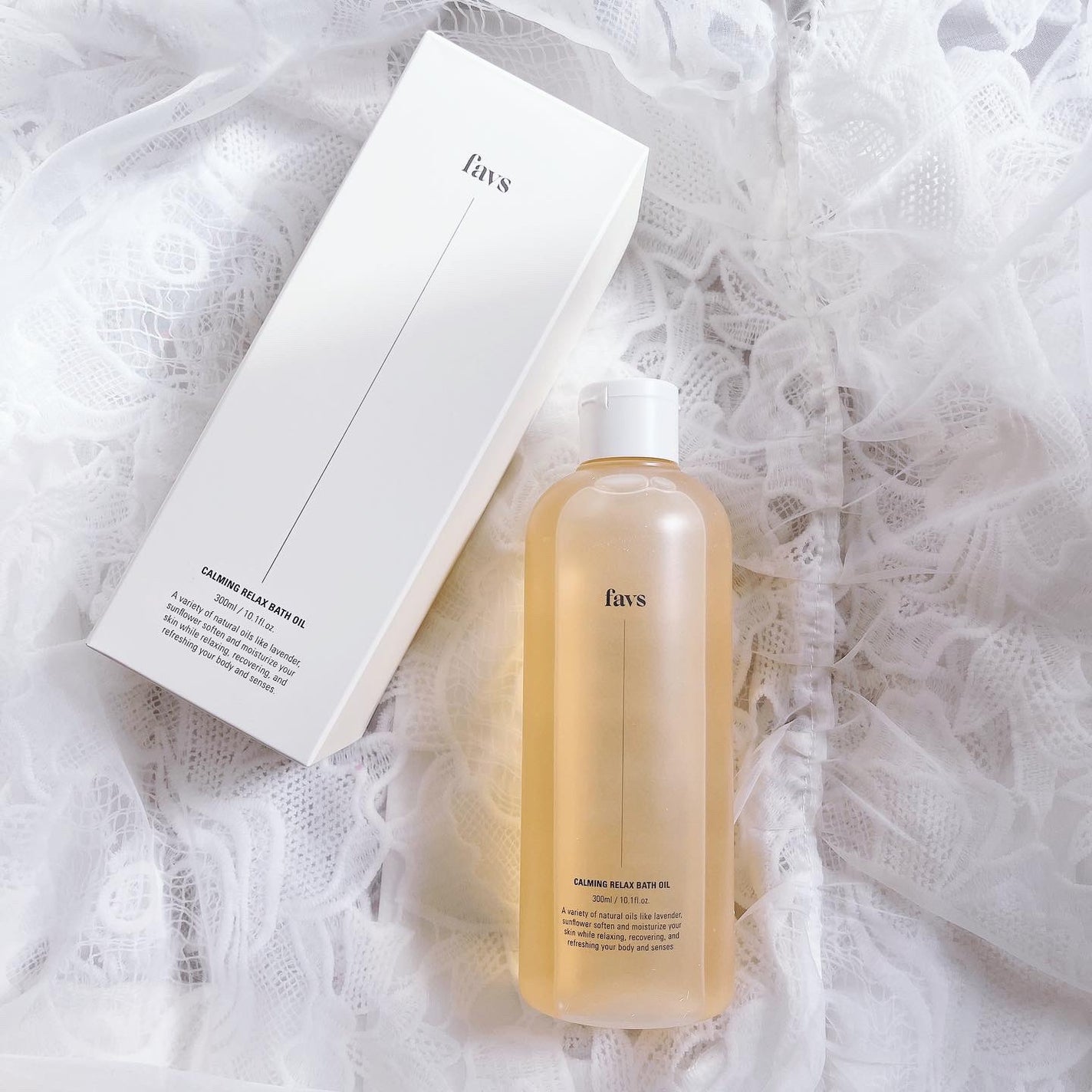 カーミングリラックスバスオイル/favs/保湿系入浴剤を使ったクチコミ(1枚目)