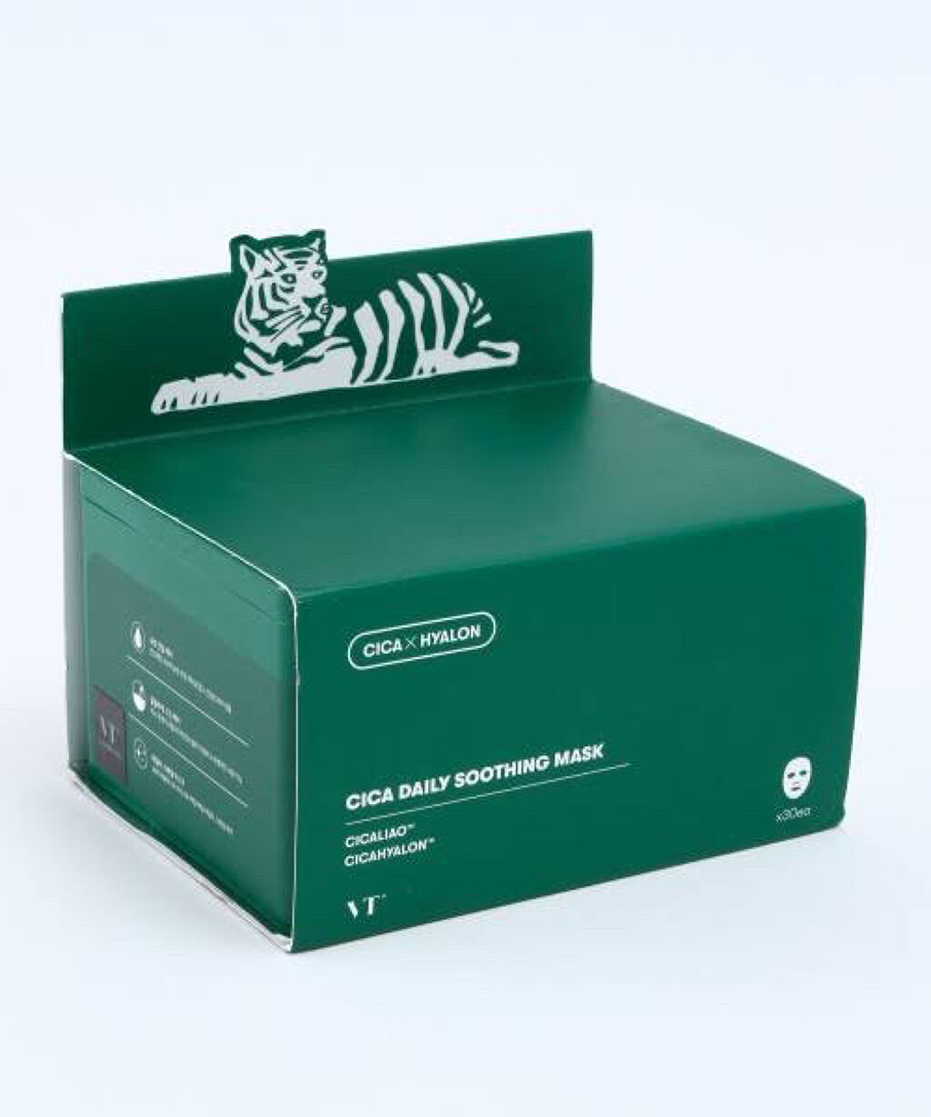 CICA デイリースージングマスク/VT/シートマスク・パックを使ったクチコミ（1枚目）