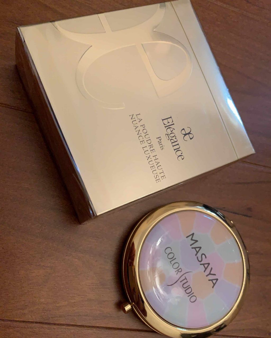 エレガンス ラ プードル オートニュアンス リクスィーズ Ⅴ/Elégance/プレストパウダーを使ったクチコミ（1枚目）