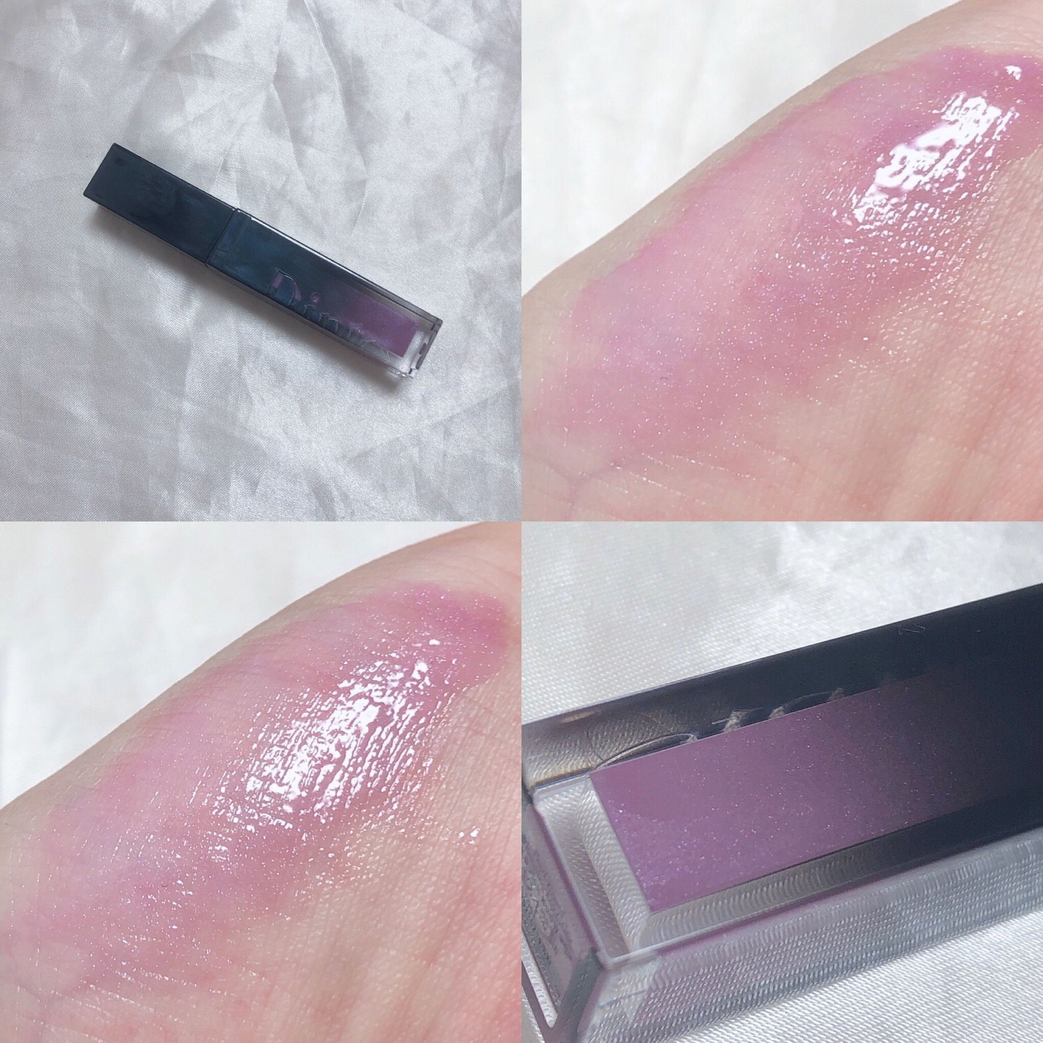 ボリュームパールキッスグロス/Dinto/リップグロスを使ったクチコミ（2枚目）