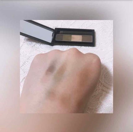 リシェ カラーリング アイブロウパウダー BR-3 オリーブブラウン/Visée/パウダーアイブロウの画像