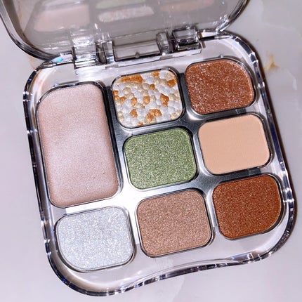 イロミッケ 8色アイシャドウパレット/iromikke/アイシャドウパレットを使ったクチコミ(7枚目)