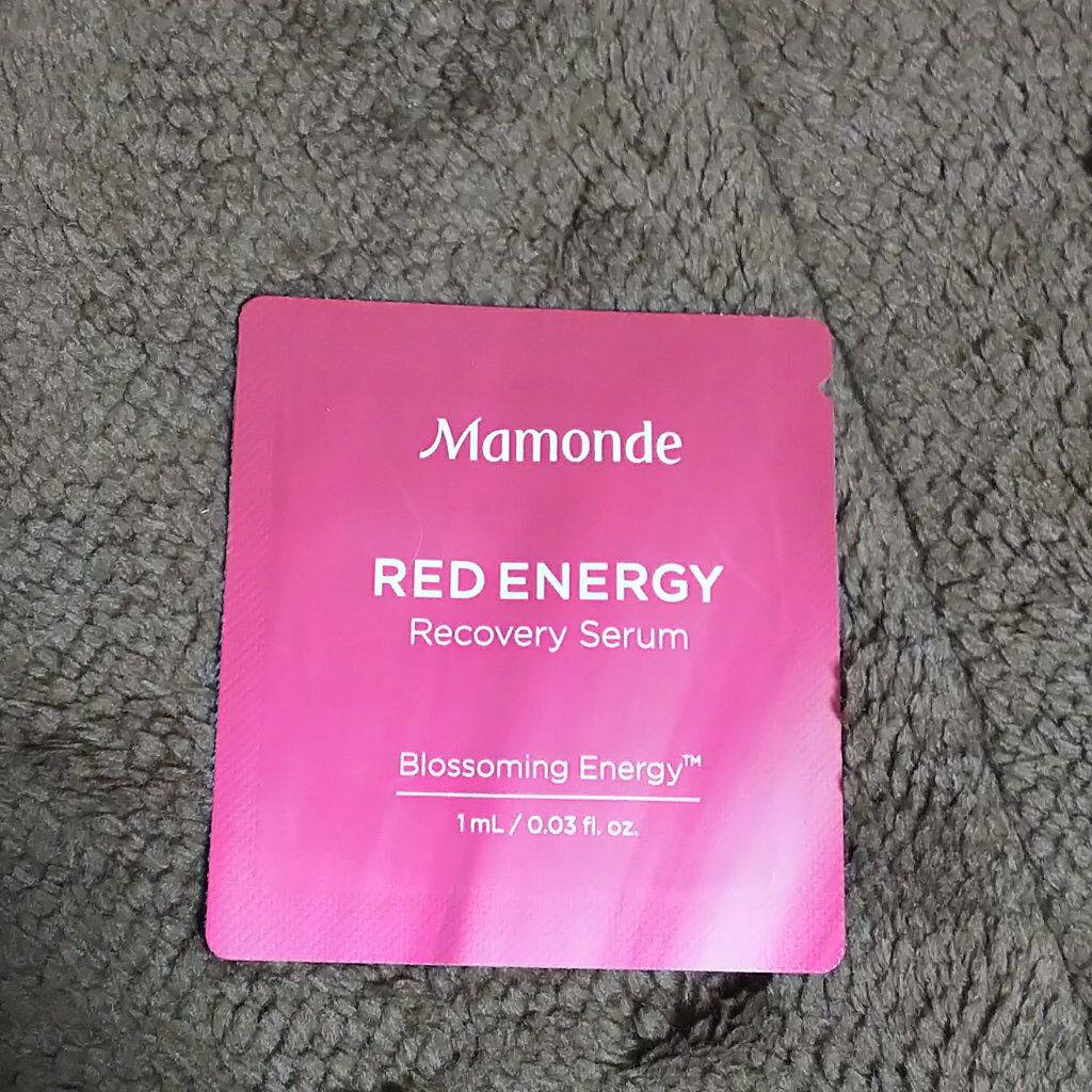 Mamonde Red Energy Recovery Serum/Mamonde/美容液を使ったクチコミ(1枚目)