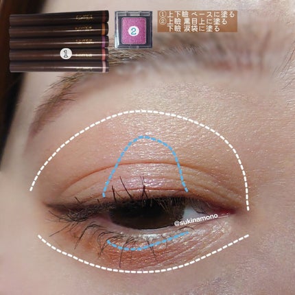 スキルレスライナー/LUMIURGLAS/リキッドアイライナーを使ったクチコミ(5枚目)