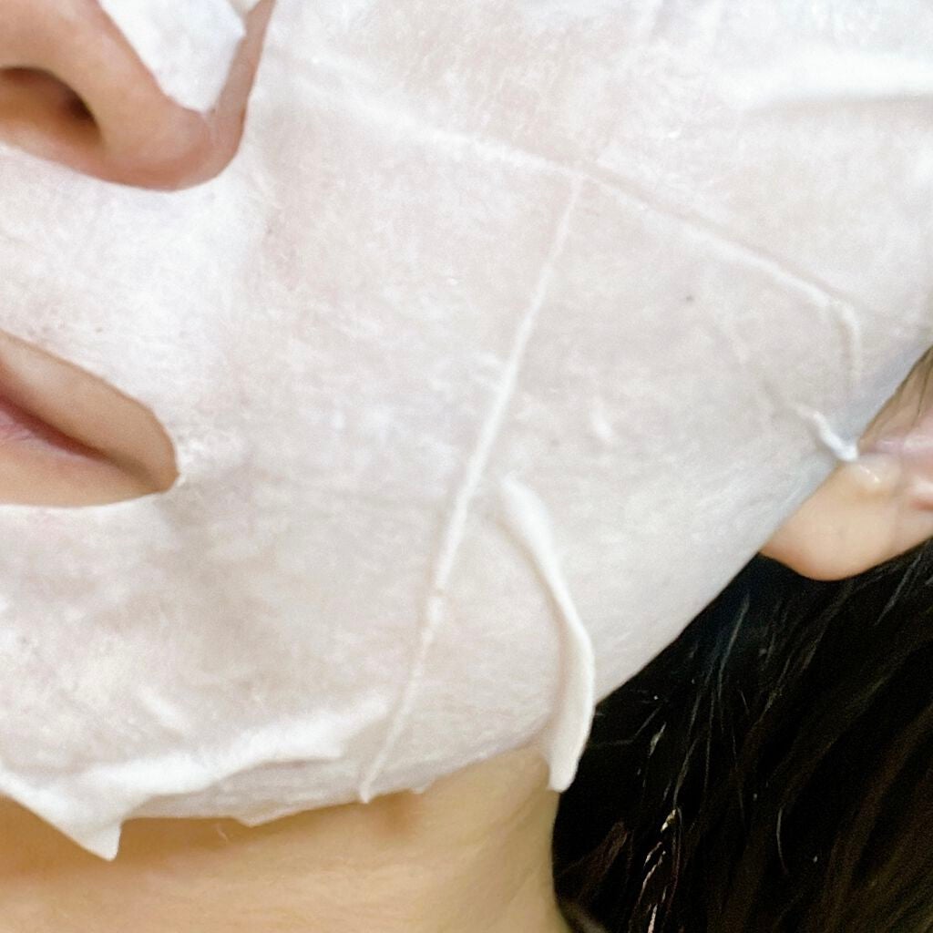 月桃エンリッチクリーミーシートマスク/琉白(ルハク)/シートマスク・パックを使ったクチコミ(4枚目)