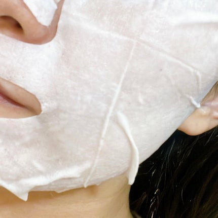 月桃エンリッチクリーミーシートマスク/琉白(ルハク)/シートマスク・パックを使ったクチコミ(4枚目)