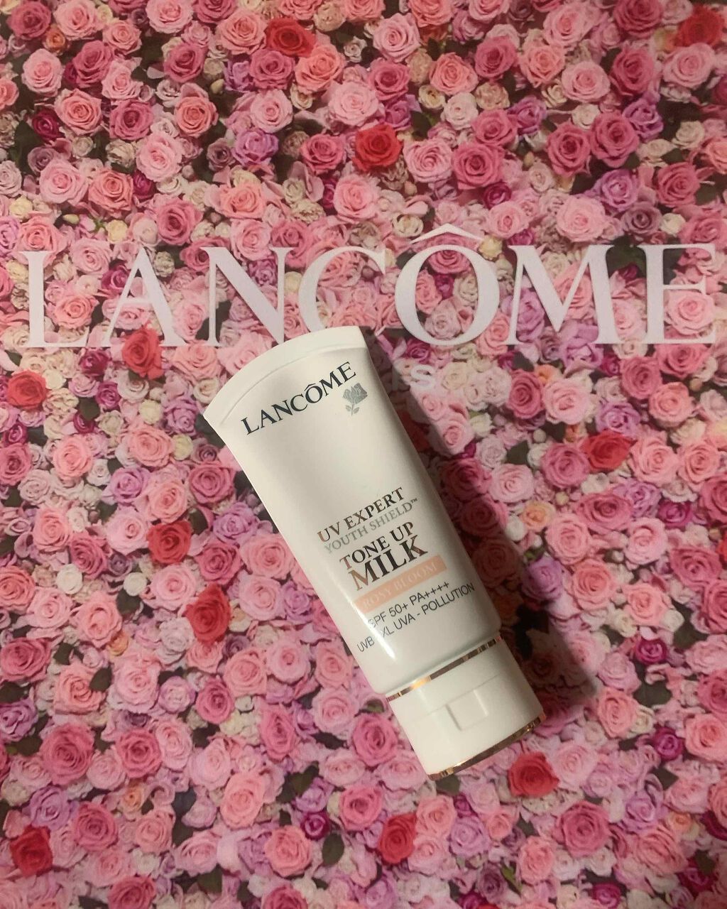 UV エクスペール トーン アップ ローズ/LANCOME/日焼け止め・UVケアを使ったクチコミ(1枚目)