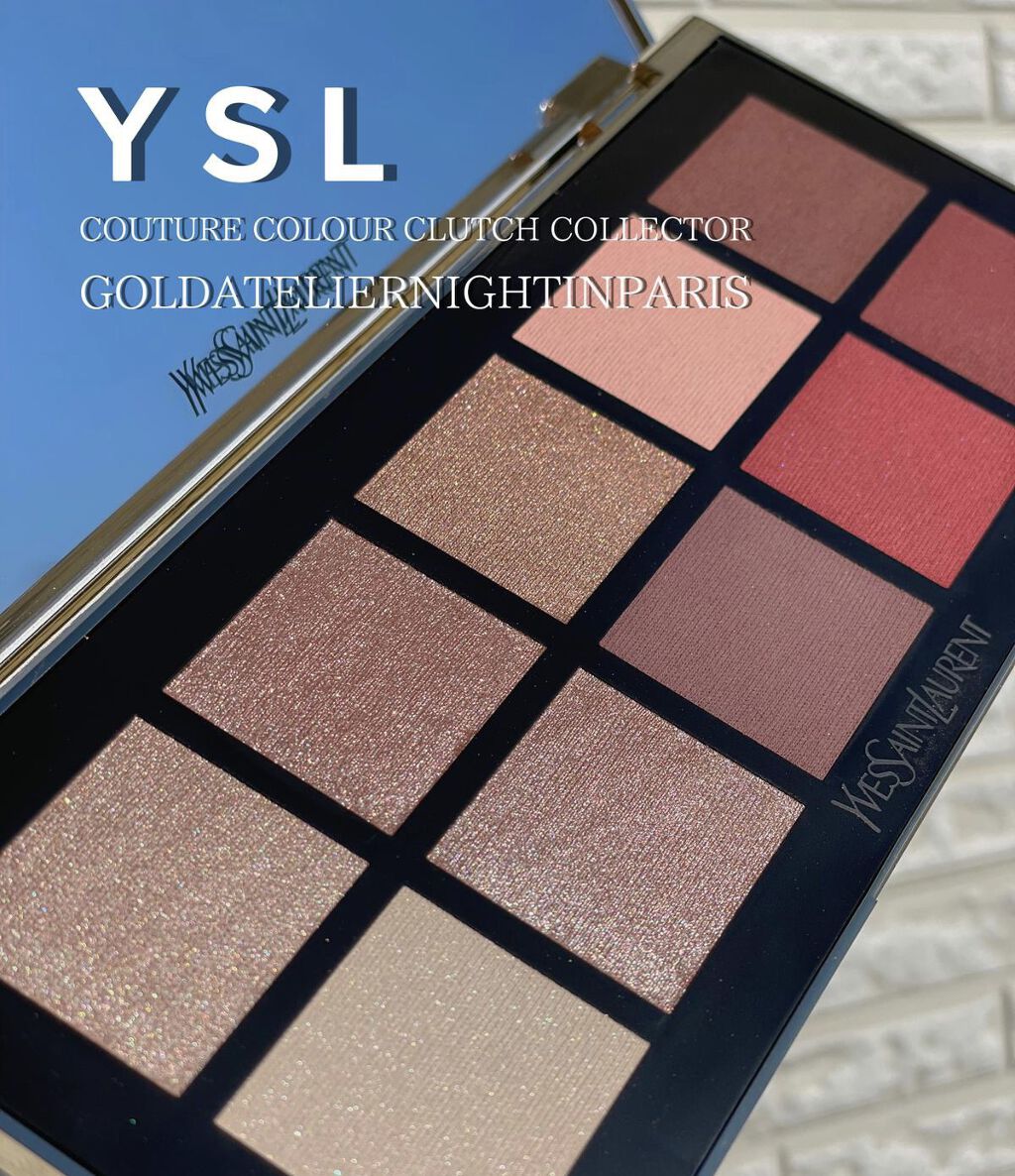 クチュール カラー クラッチ コレクター/YVES SAINT LAURENT BEAUTE/アイシャドウパレットを使ったクチコミ（2枚目）