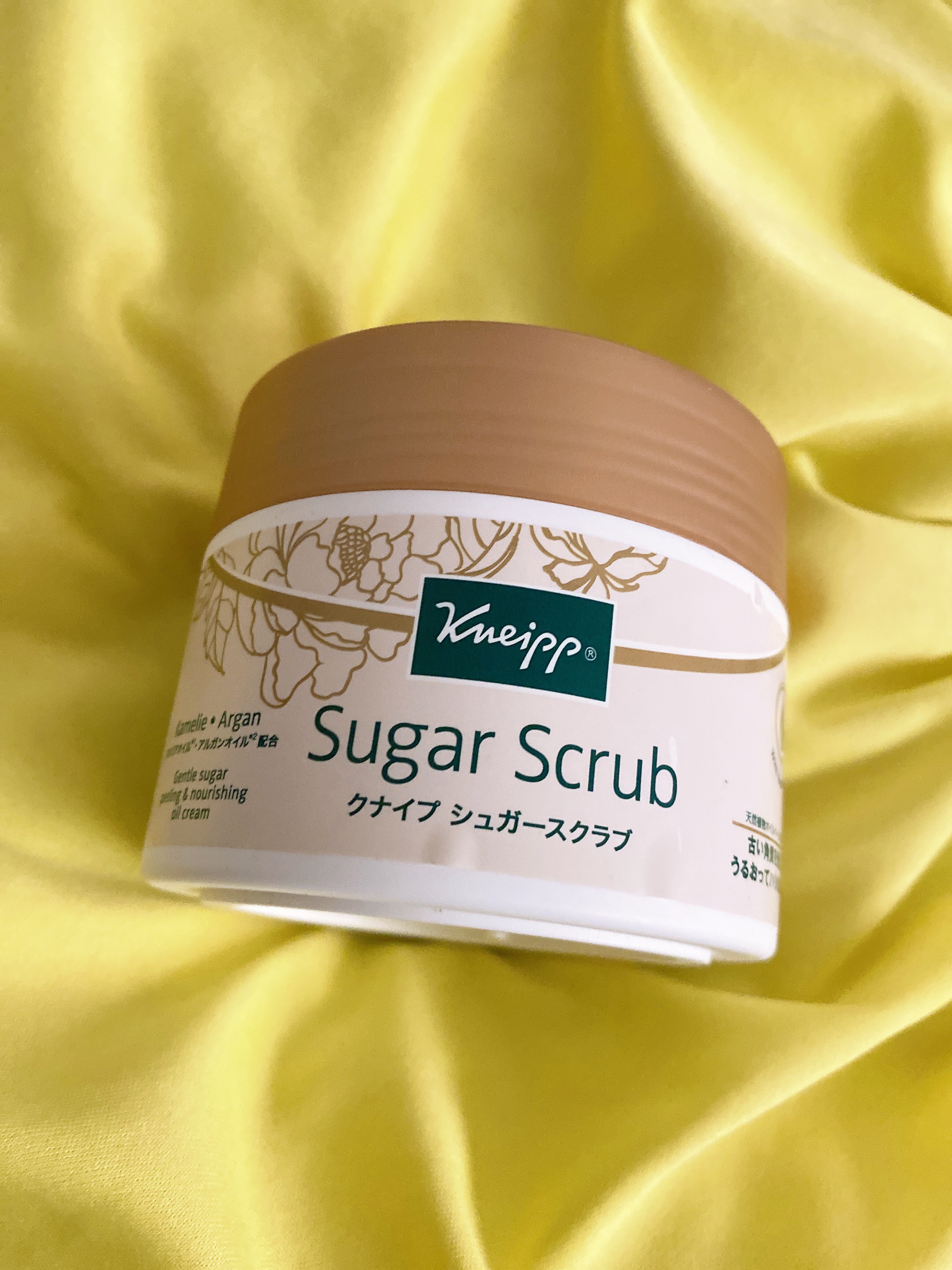 クナイプ シュガースクラブ カメリア＆アルガン/クナイプ/ボディスクラブを使ったクチコミ（1枚目）