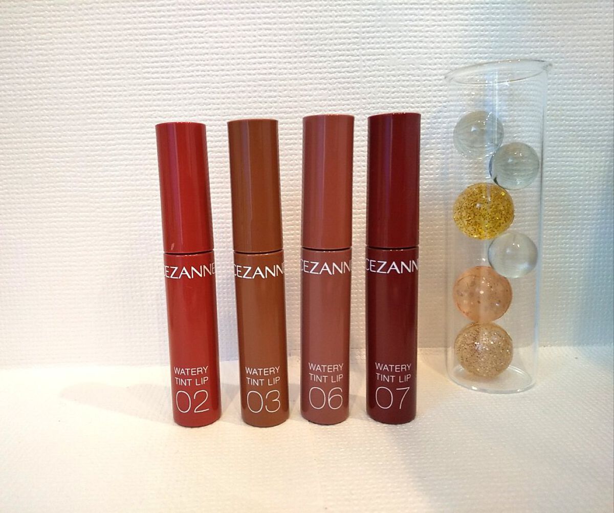 ウォータリーティントリップ/CEZANNE/リップティントを使ったクチコミ（2枚目）