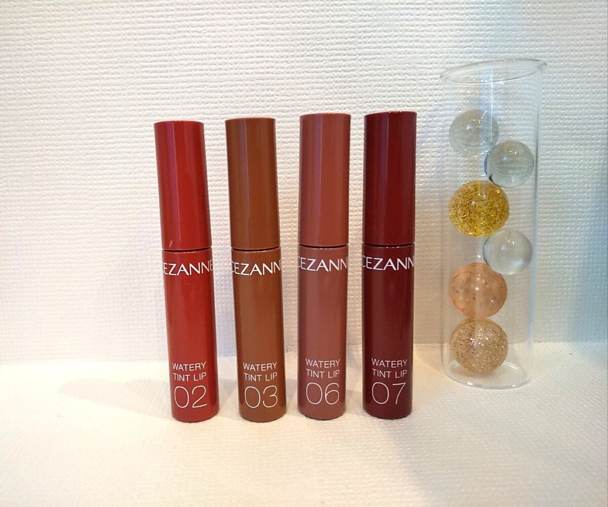 ウォータリーティントリップ/CEZANNE/リップティントを使ったクチコミ(2枚目)