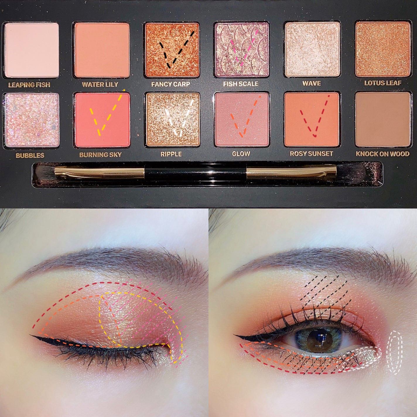 エクスプローラ12色 動物アイシャドウパレット/PERFECT DIARY/アイシャドウパレットを使ったクチコミ(4枚目)