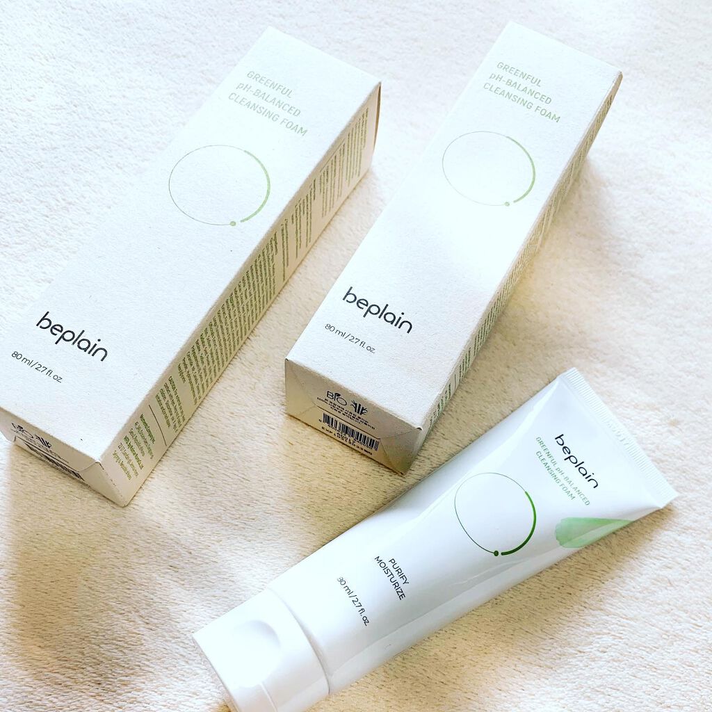 緑豆弱酸性クレンジング/beplain/クレンジングクリームを使ったクチコミ(1枚目)