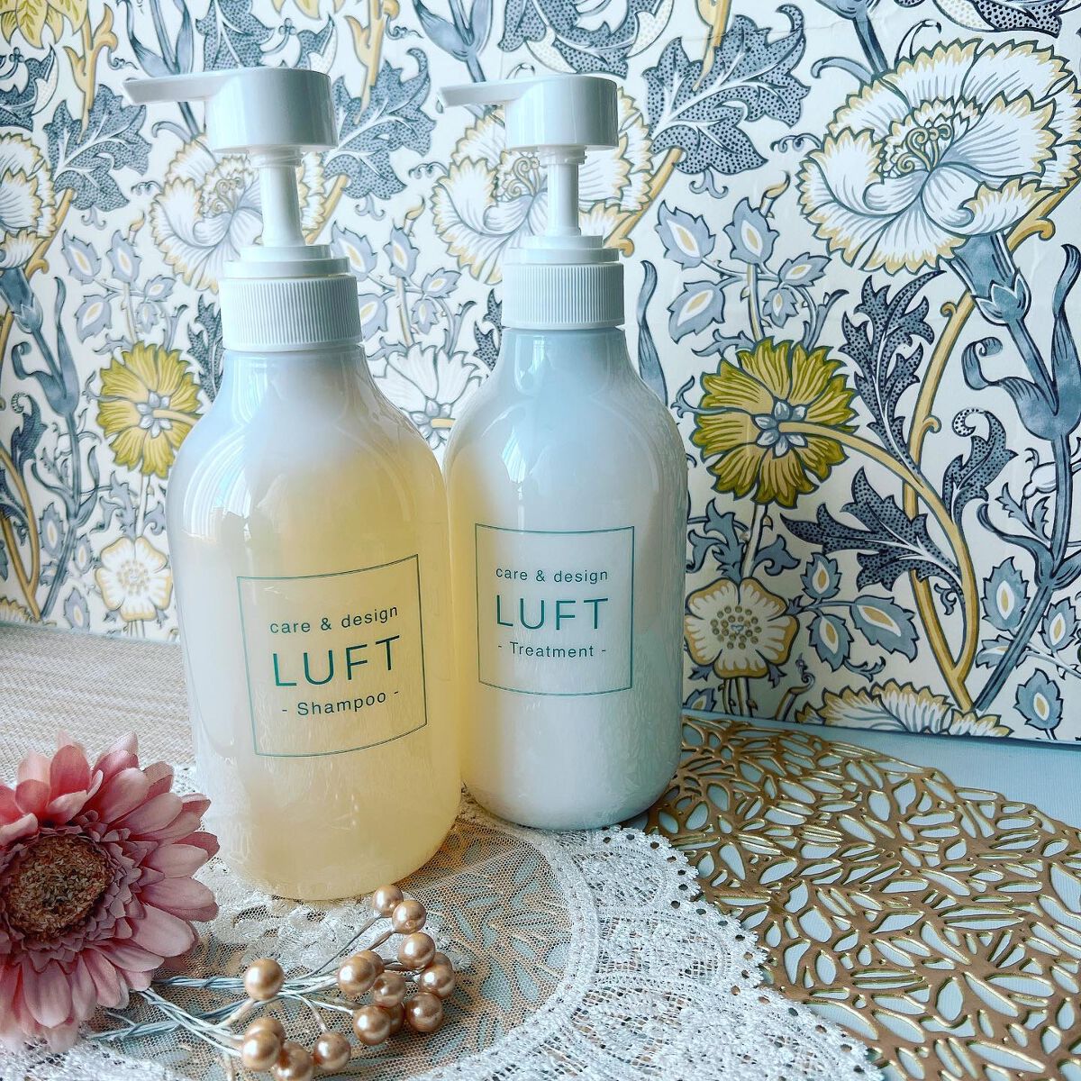 ケア＆デザイン シャンプー＆トリートメントH/LUFT/市販シャンプーを使ったクチコミ（1枚目）