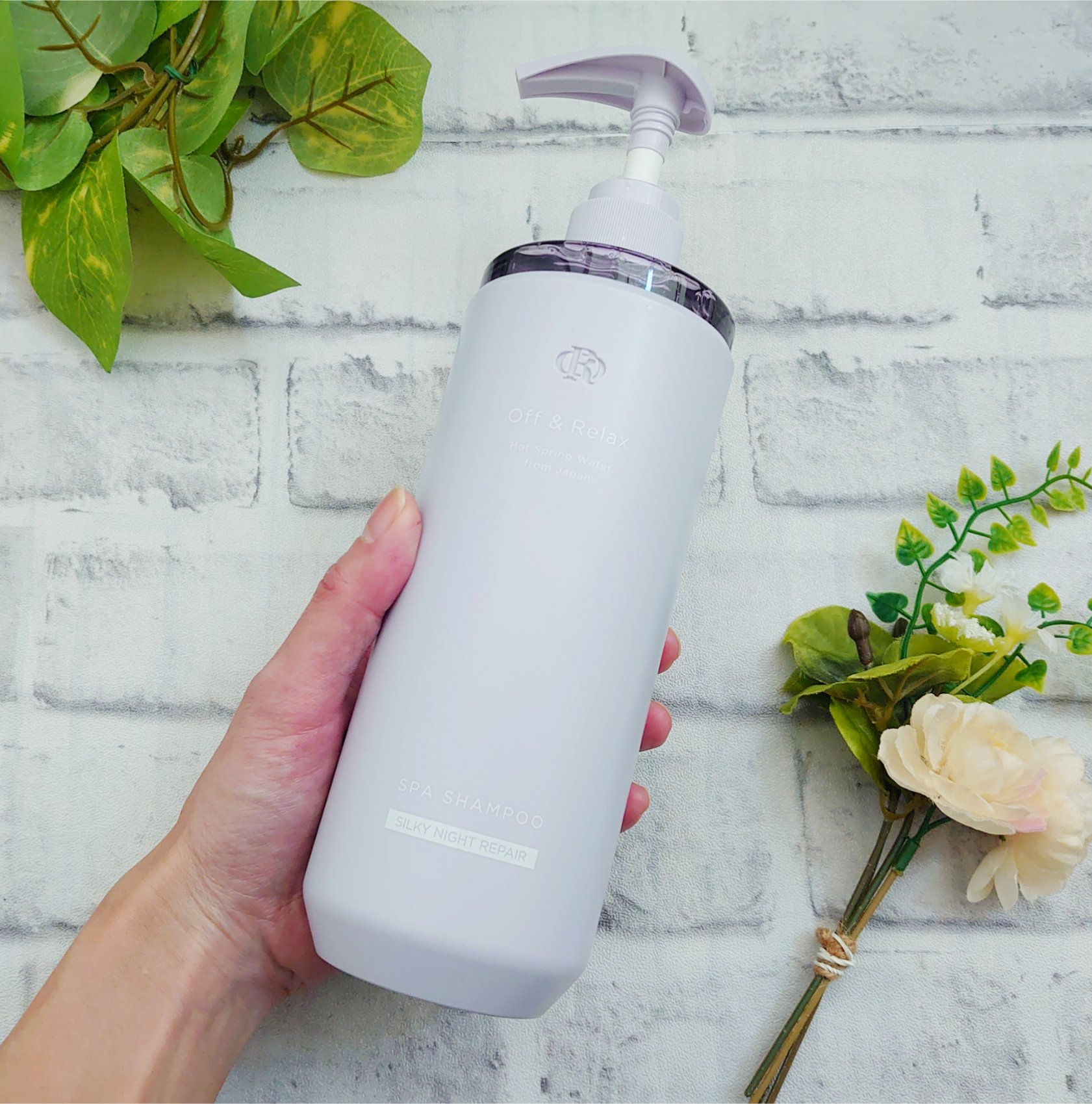 ＯＲ スパ・シャンプー／ヘアトリートメント シルキーナイトリペア/Off&Relax/市販シャンプーを使ったクチコミ（3枚目）