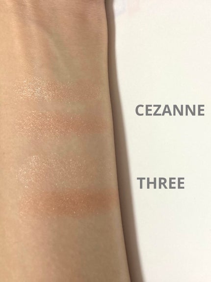 フェイスグロウカラー/CEZANNE/クリームハイライトを使ったクチコミ(3枚目)