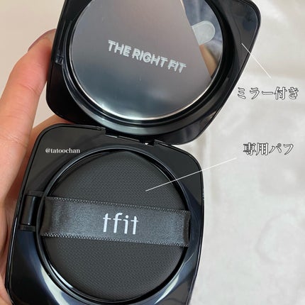 レイヤリングフィット グロークッションEX/TFIT/クッションファンデーションを使ったクチコミ(2枚目)