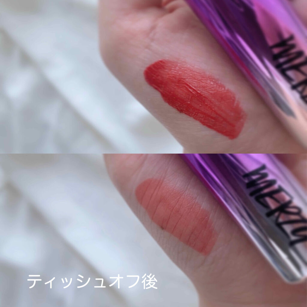 オーロラ デュイ ティント/MERZY/リップティントを使ったクチコミ（2枚目）