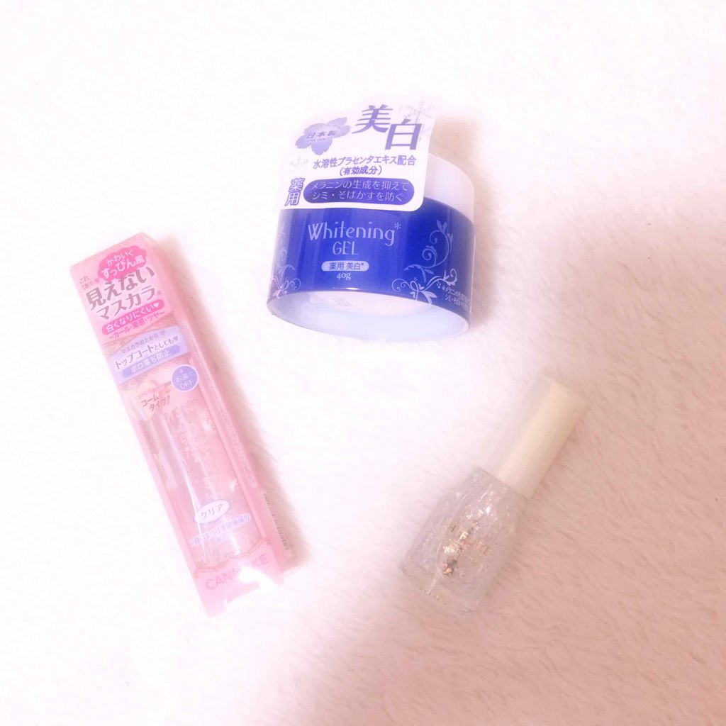 クリアコートマスカラ/キャンメイク/マスカラトップコートを使ったクチコミ（1枚目）