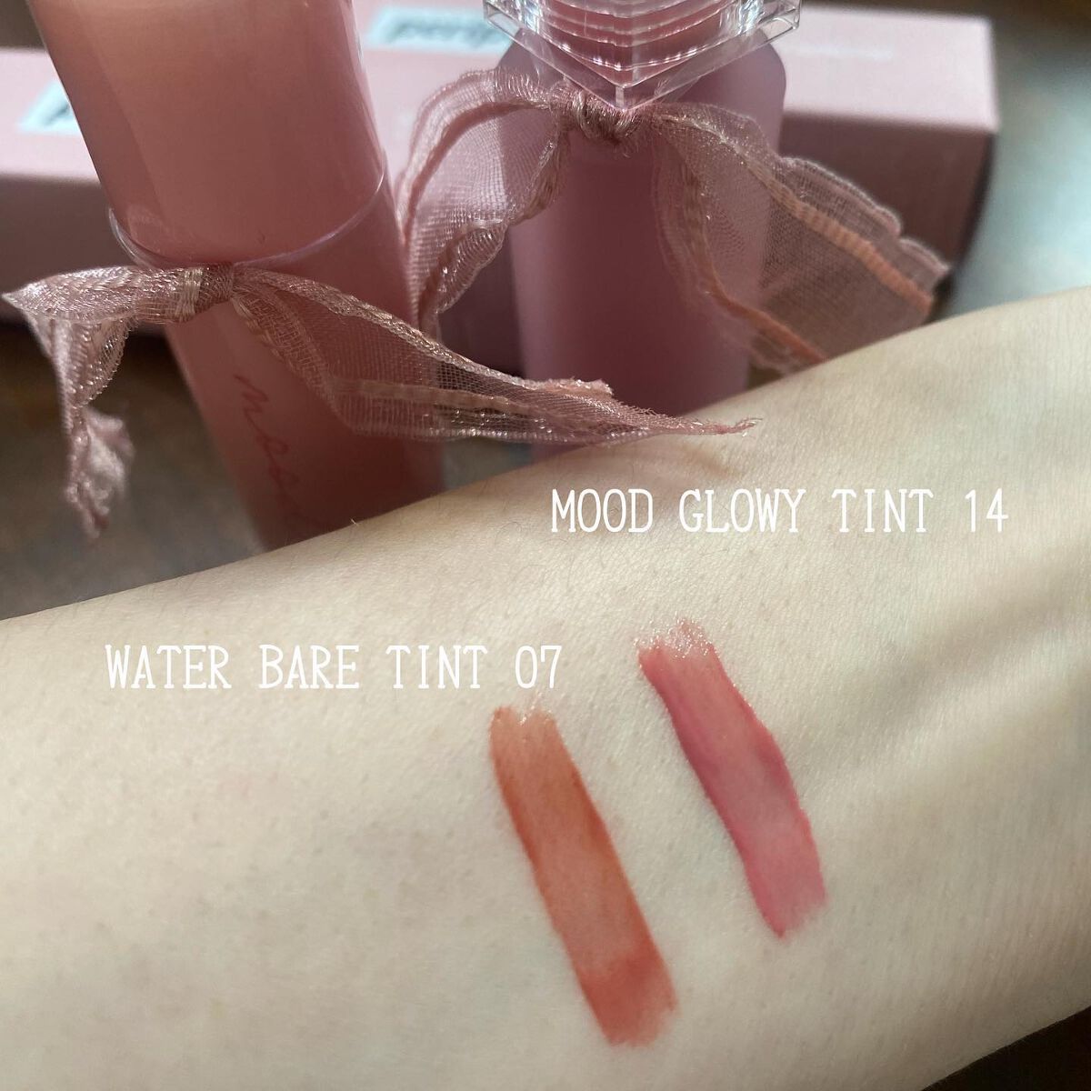 ペリペラ インク ムード グロイ ティント/PERIPERA/リップティントを使ったクチコミ（2枚目）