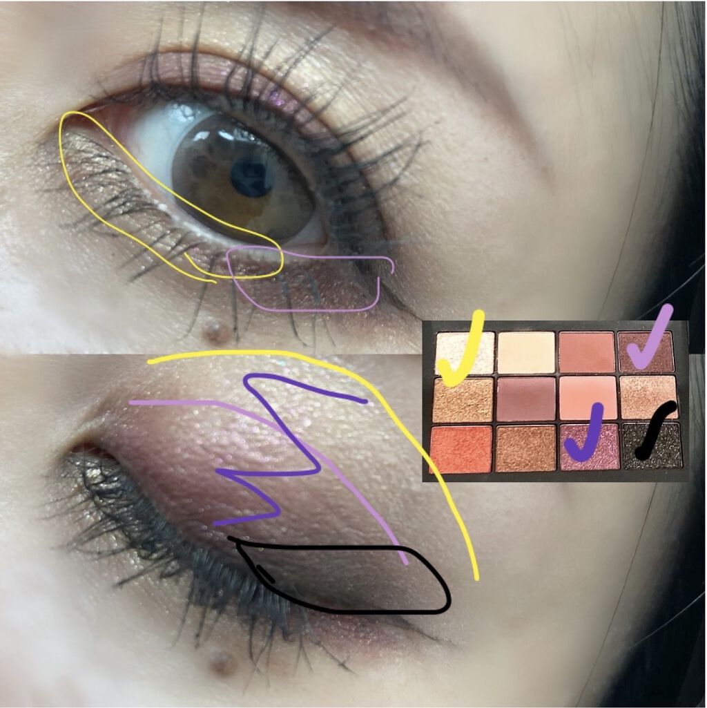 エクストリームエフェクト アイシャドーパレット/NARS/アイシャドウパレットを使ったクチコミ（3枚目）