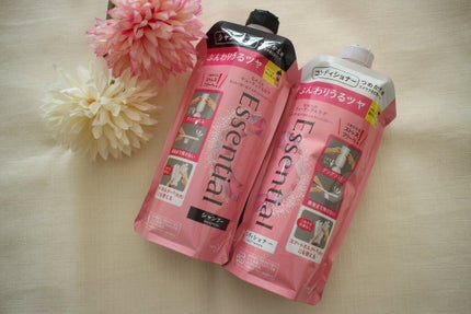 ふんわりうるツヤ シャンプー/コンディショナー/エッセンシャル/市販シャンプーを使ったクチコミ(8枚目)
