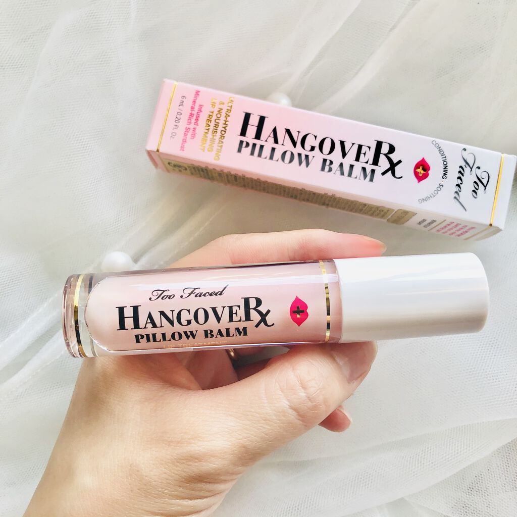 ～トゥー フェイスド ハングオーバー～ ピロー バーム リップ トリートメント/Too Faced/リップ美容液を使ったクチコミ（2枚目）