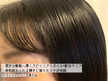 オイルトリートメント #EXヘアオイル シアーグロス/ルシードエル/ヘアオイルを使ったクチコミ(4枚目)