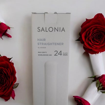 ストレートヘアアイロン/SALONIA/ストレートアイロンを使ったクチコミ(1枚目)