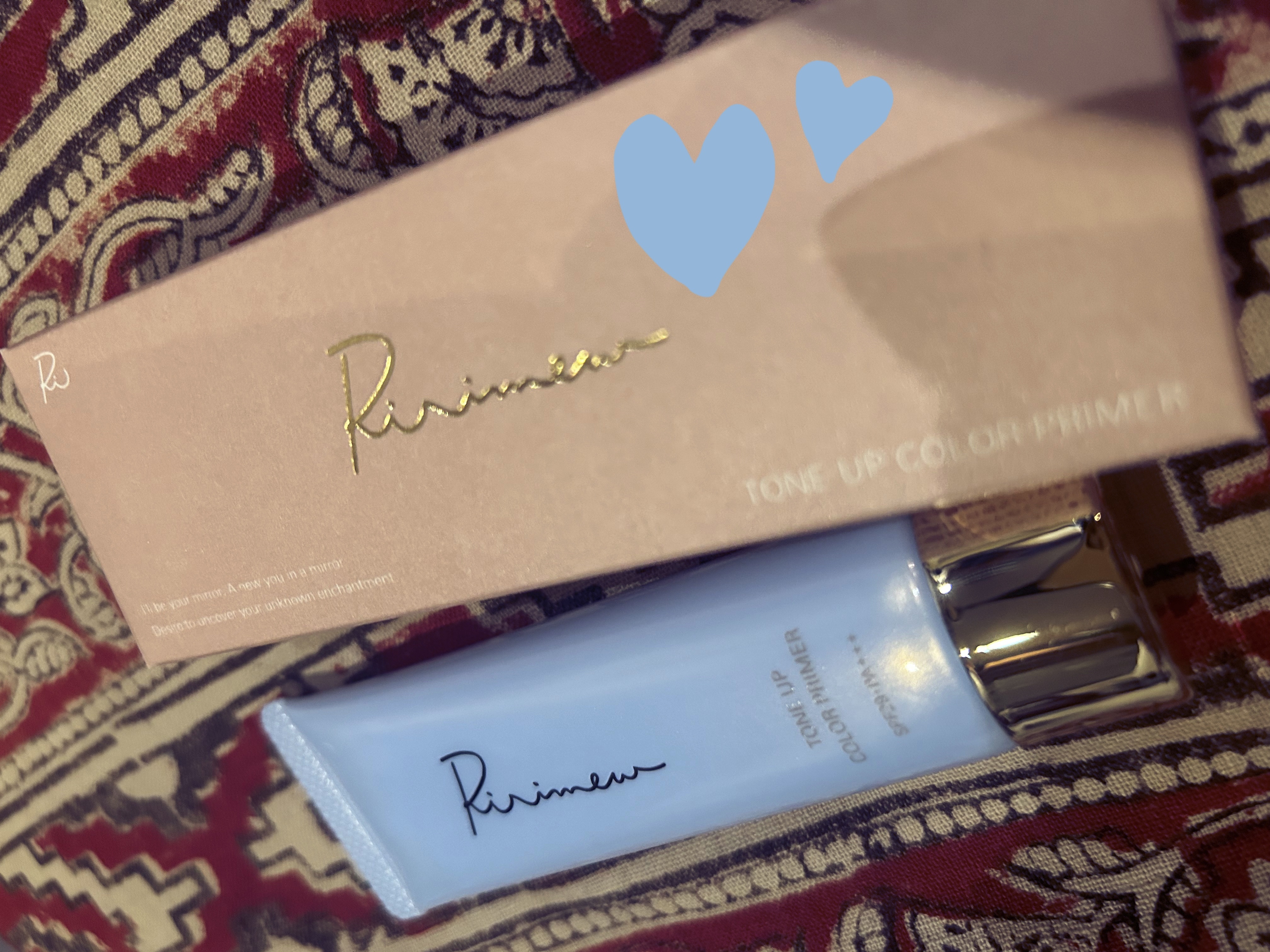 トーンアップカラープライマー /Ririmew/化粧下地を使ったクチコミ（1枚目）