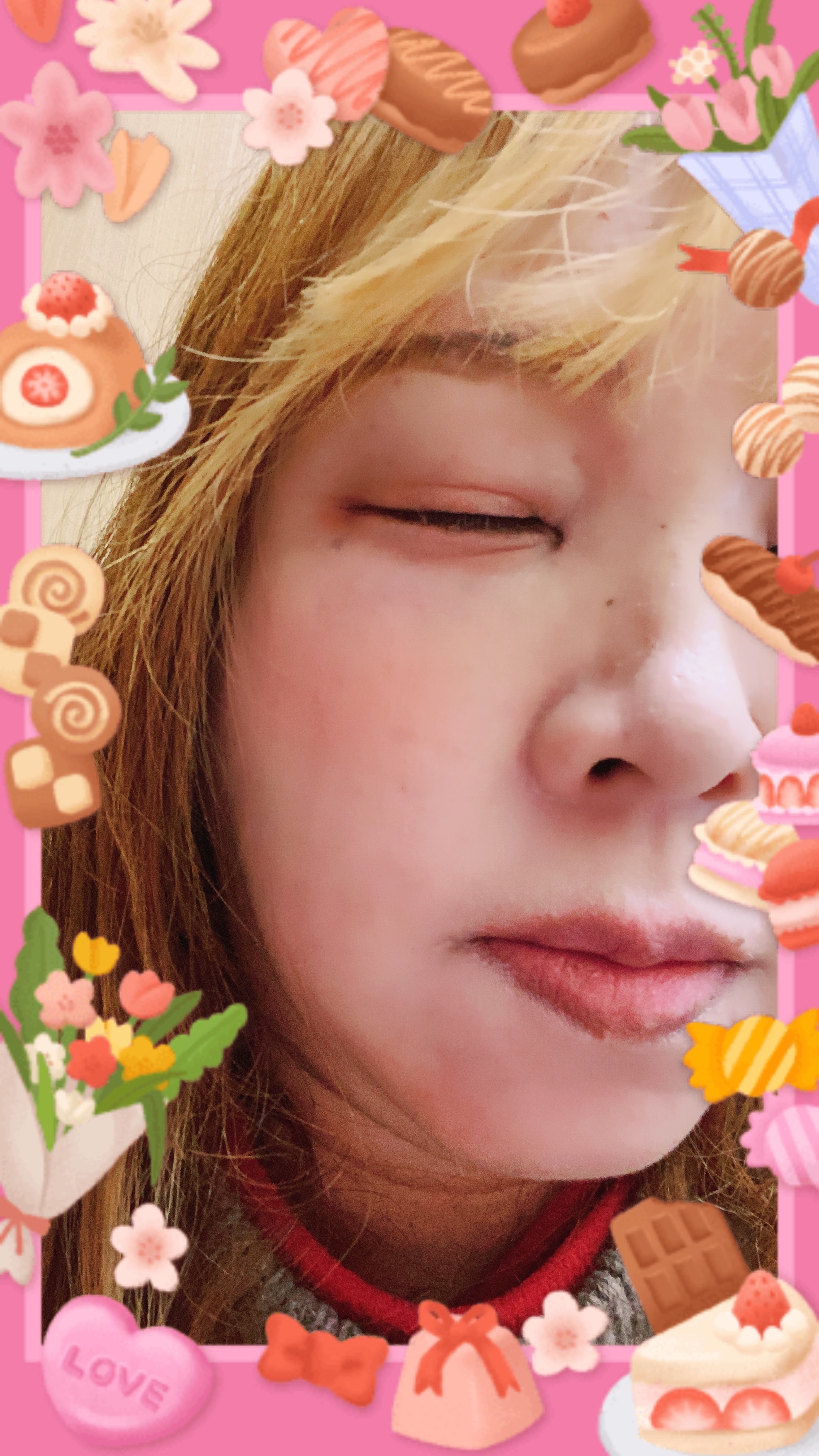 ケイト カラー＆カバークッション 01 フェアピンク(レフィル)/KATE/クッションファンデーションを使ったクチコミ（2枚目）