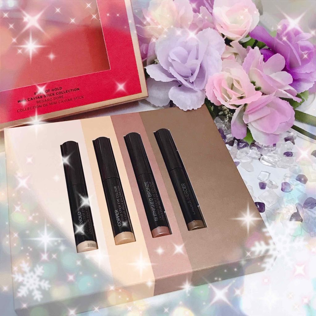 キャビア デュ ジュール ミニ キャビアスティック コレクション/ローラ メルシエ/メイクアップキットを使ったクチコミ（1枚目）