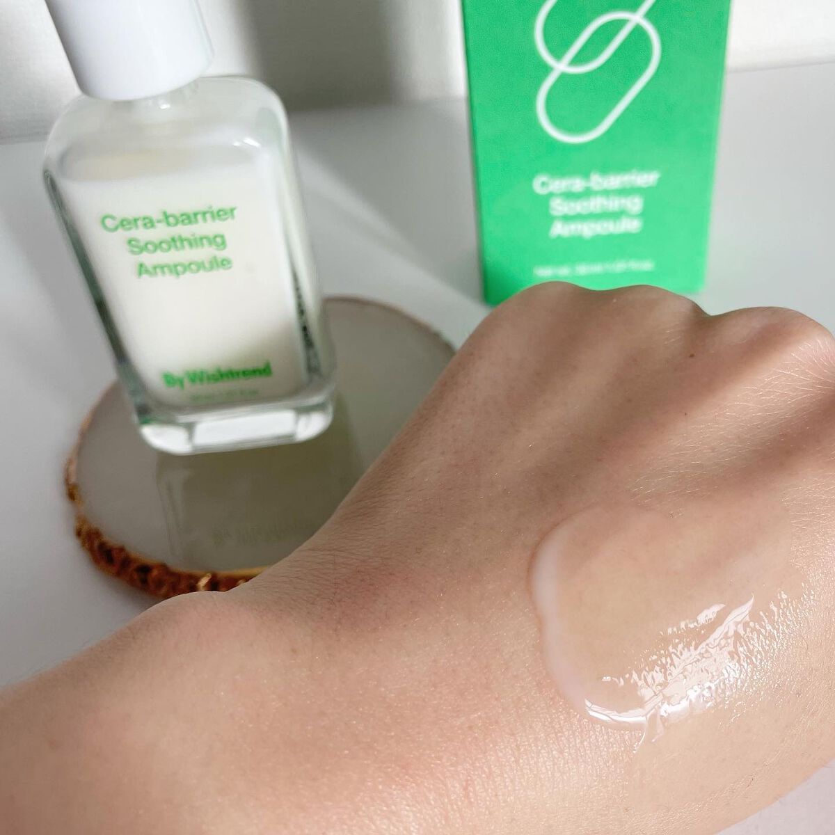 セラバリアスージングアンプル/By Wishtrend/美容液を使ったクチコミ(4枚目)