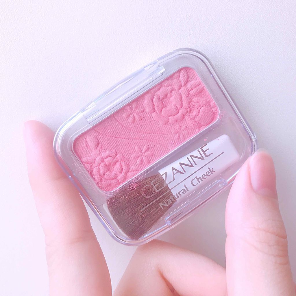 ナチュラル チークN/CEZANNE/パウダーチークを使ったクチコミ(1枚目)