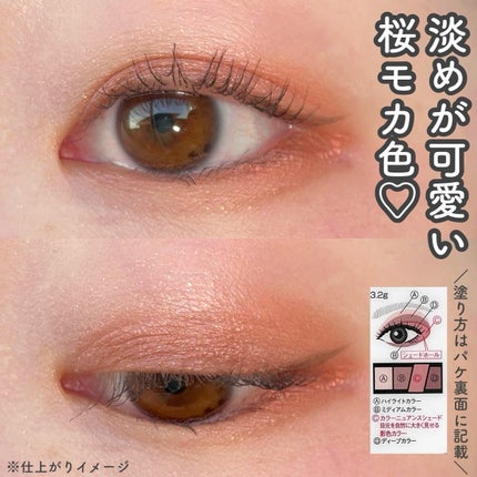 デザイニングブラウンアイズ/KATE/アイシャドウパレットを使ったクチコミ(5枚目)