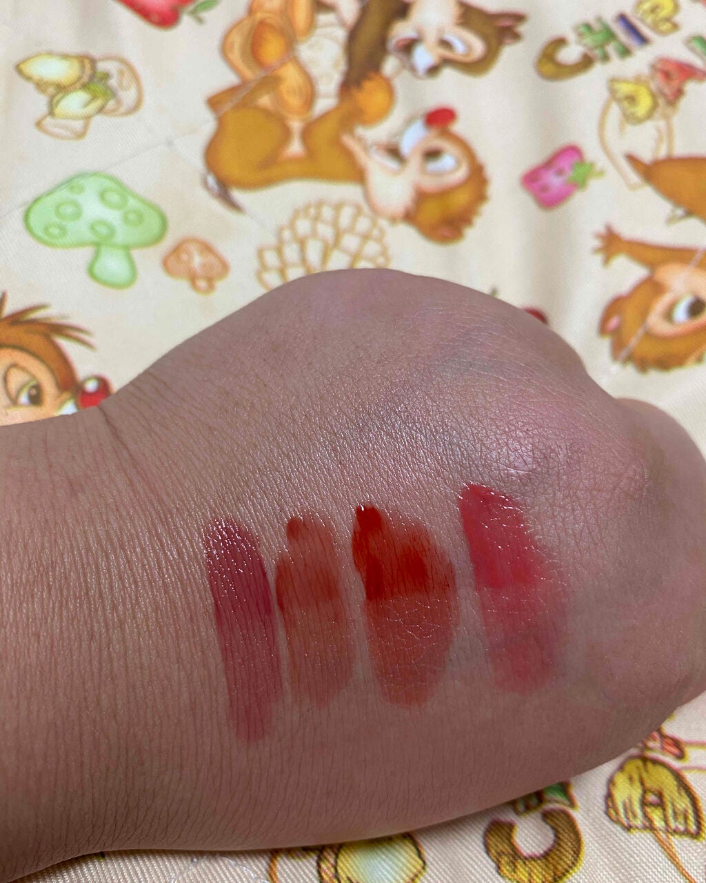 ジューシーラスティングティント/rom&nd/リップティントを使ったクチコミ(2枚目)