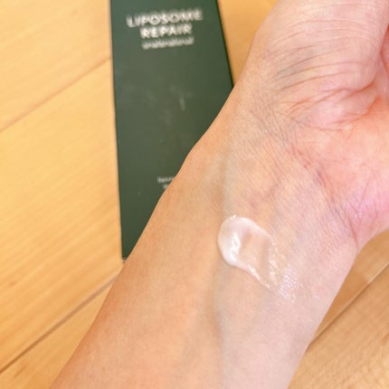 リポソームリペアミルキークリーム/shaishaishai/フェイスクリームを使ったクチコミ(3枚目)