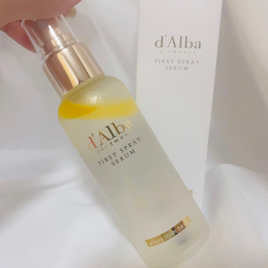 ダルバ ホワイトトリュフファーストスプレーセラム/ダルバ/ミスト状化粧水を使ったクチコミ(2枚目)