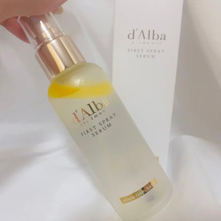 ダルバ ホワイトトリュフファーストスプレーセラム/ダルバ/ミスト状化粧水を使ったクチコミ(2枚目)