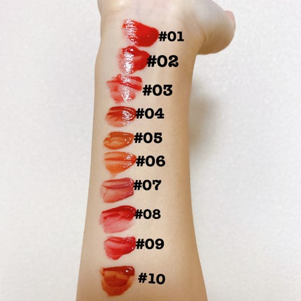 coco on LIPS 「このティントは発色がよく、唇をツヤツヤにしてくれます!どの色味..」(7枚目)