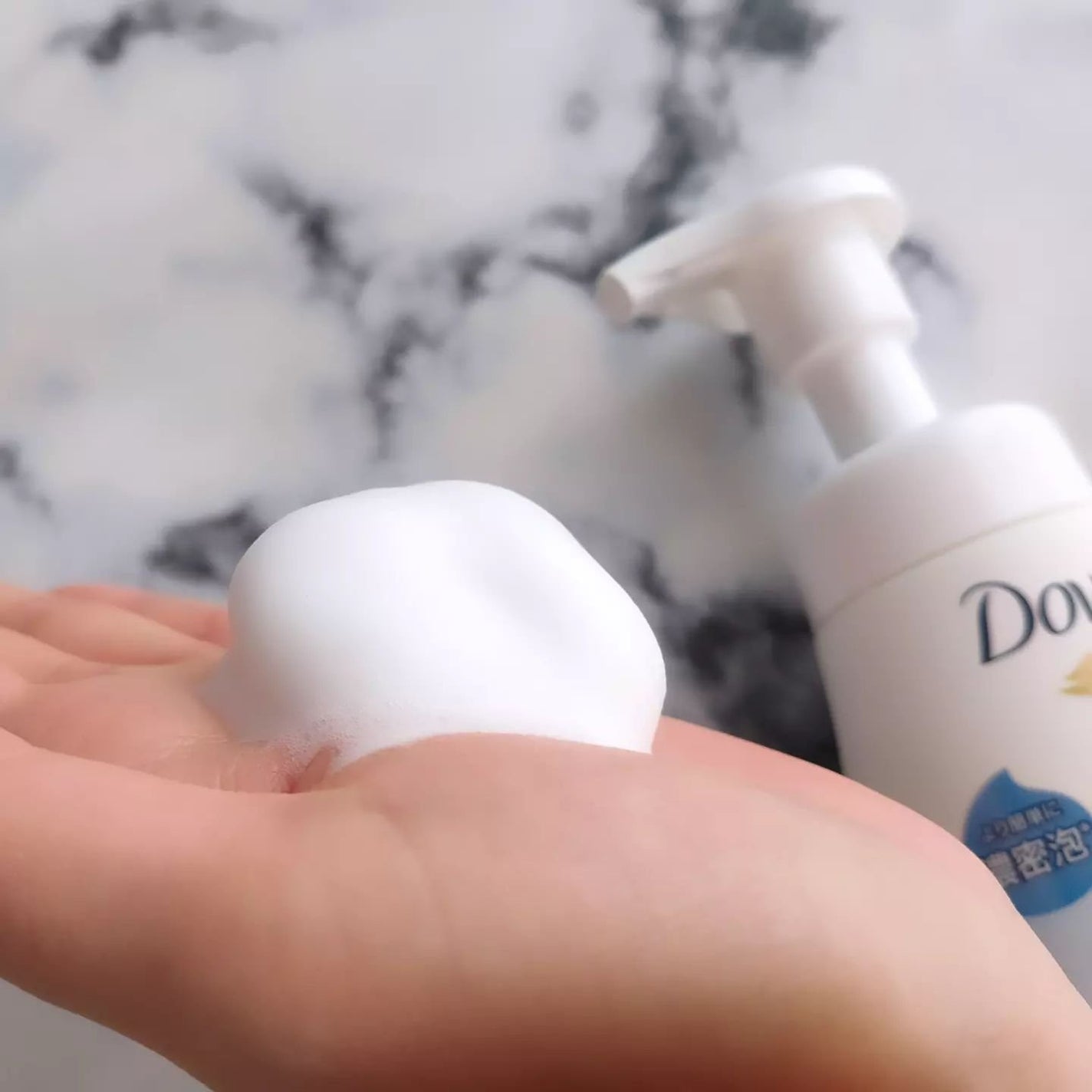 ビューティモイスチャー クリーミー泡洗顔料/ダヴ/泡洗顔を使ったクチコミ(4枚目)