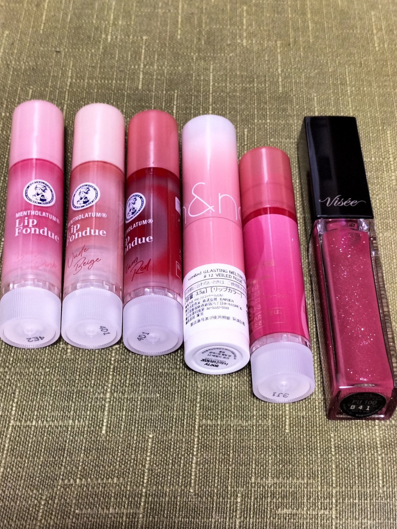 UR GLAM　LIP OIL 01 ミルキーピンク/U R GLAM/リップグロスを使ったクチコミ（3枚目）