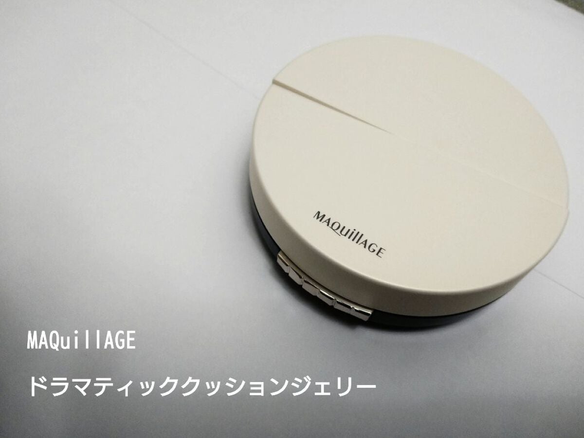 ドラマティッククッションジェリー/マキアージュ/クッションファンデーションを使ったクチコミ(2枚目)