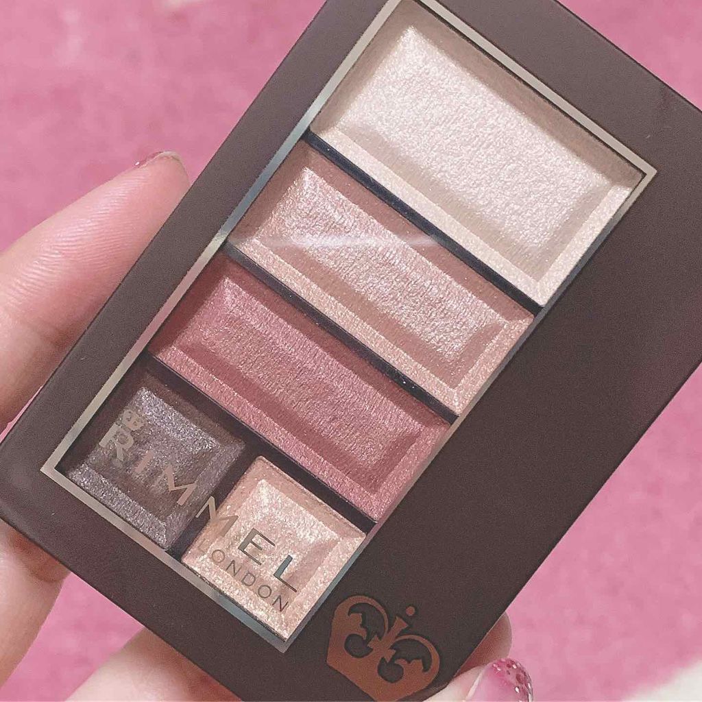 ショコラスウィート アイズ/リンメル ロンドン/アイシャドウパレットを使ったクチコミ（1枚目）