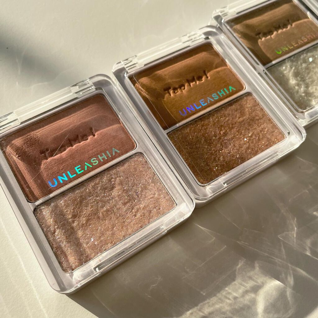 タップミー パレットデュオ/unleashia/アイシャドウパレットを使ったクチコミ（2枚目）