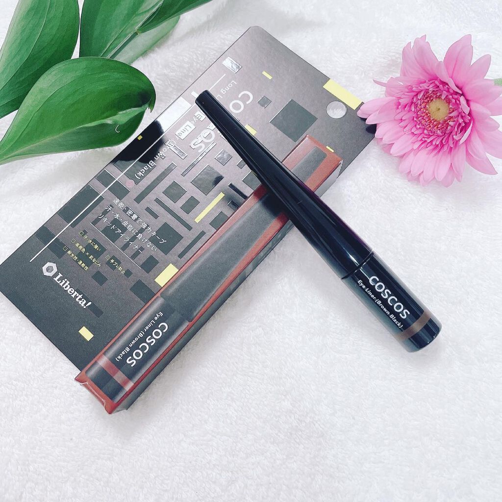 ロングラスティングアイライナー/COSCOS/リキッドアイライナーを使ったクチコミ(1枚目)